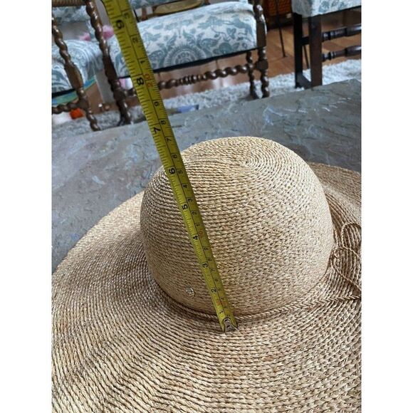 Helen Kaminski Hat Australia Straw Floppy Raffia Sun Garden Beach One Size - Picture 12 of 16